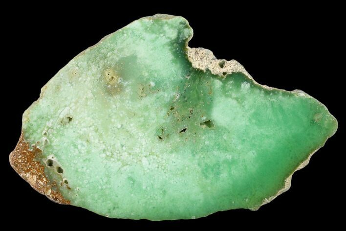 Polished Green Chrysoprase Slab - Western Australia #133057